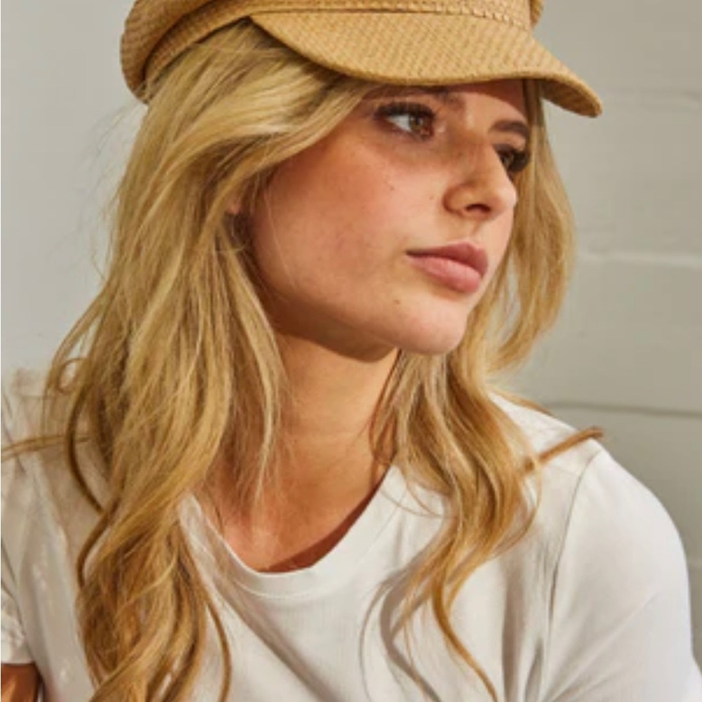 New Faux Straw Conductors hat by Vince Camuto 🌸